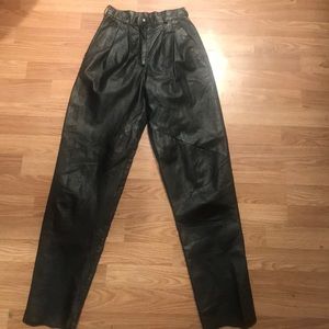 Vintage leather pants